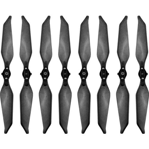 8PCS 8331 Carbon Fiber Propeller for DJI Mavic Pro Platinum Drone Spare Parts Folding Props Low Noise Blade Noise Reduction Prop