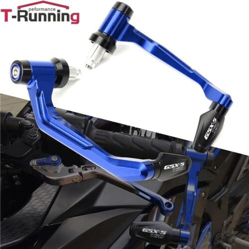 Motorcycle Accessories gsx s750 handguard CNC Handlebar Guards Brake Levers Ends Protection For GSX-S 750 GSX S750 GSXS 750