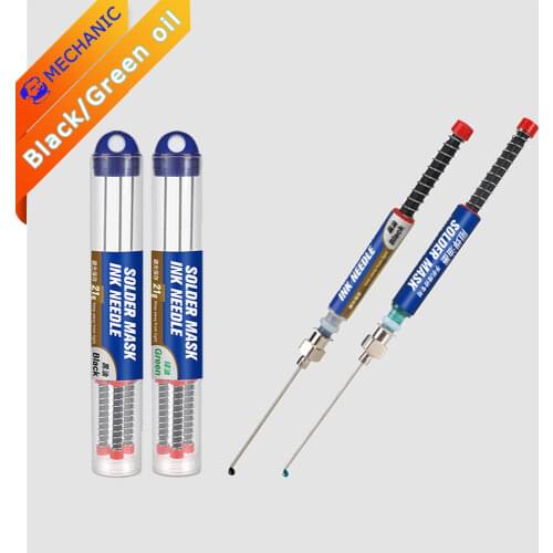 UV light curing ink MECHANIC green oil black oil BGA PCB mobile phone motherboard repair solder paste lead-free solder mask