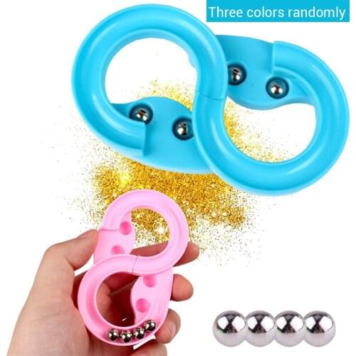 Decompression novelty toys childrens decompression puzzle mini palm 88 steel ball track game training child concentration gift