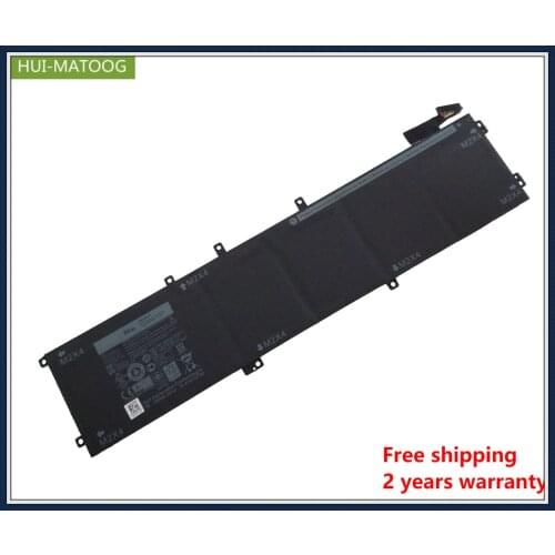 HUI-MATOOG Laptop Battery 4GVGH for DELL Precision 5510 XPS15 9550 1P6KD 4K or FHD Model 11.4V 84Wh