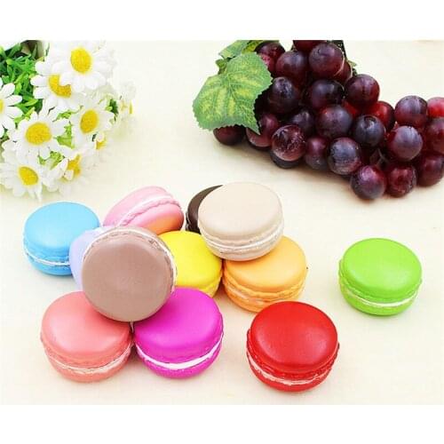 Simulation Macaron Food Squishy Super Children Funny Toys queeze Toy Anti Stress Slow Rising Kids Toys Decopression Toys