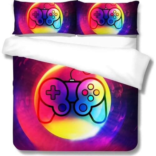 3D Bedding Set Cool Game Handle Xbox Printed Duvet Cover Sets Queen King Full Double Single Twin Size Room Decorations