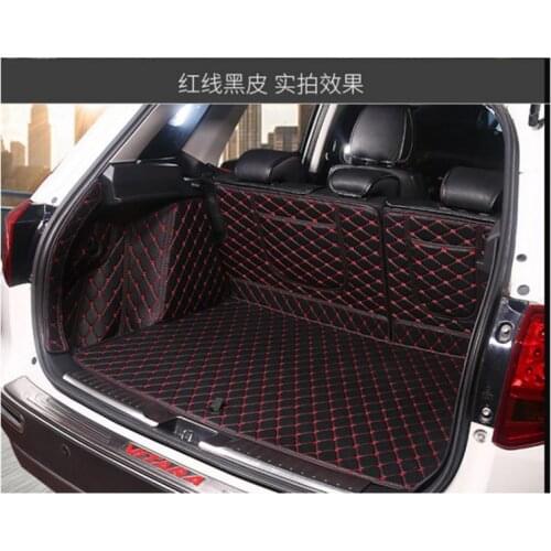 Car trunk mat FOR 2015-2017 Suzuki vitara Cargo Liner Interior Accessories Carpet car styling Foot Trunk mat