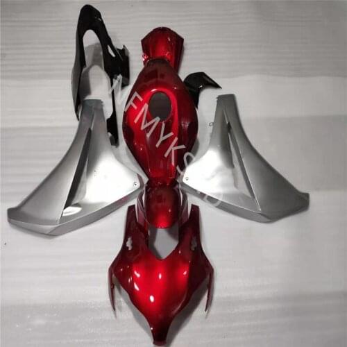 Red silver Fairing fit For Honda CBR 1000RR 08-11 CBR1000 RR 08 09 10 11 CBR1000RR 2008 2009 2010 2011 Fairing