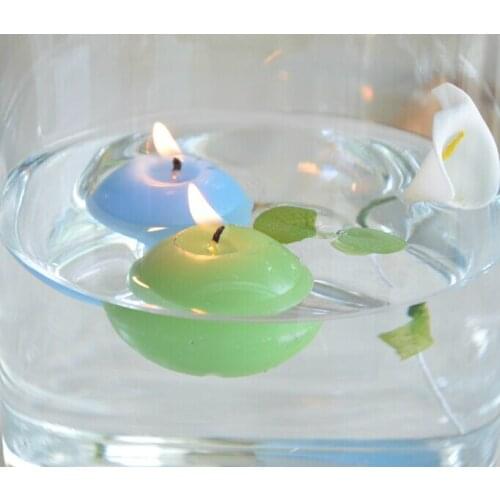 Creative Pherical Wedding Candle Valentines Day Color Floating Candle Birthday Party Smokeless Candles