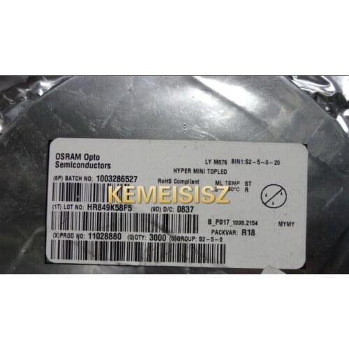 LYM676-R2S2-34 Osram Osram Mini 0805 yellow yellow ceramic bright