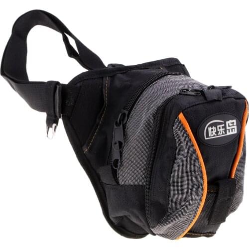 Multifunctional Fishing Tackle Bag Fishing Tool Utility Bag Pack Shoulder Waist Bag Fishing Bags for Rods Reels