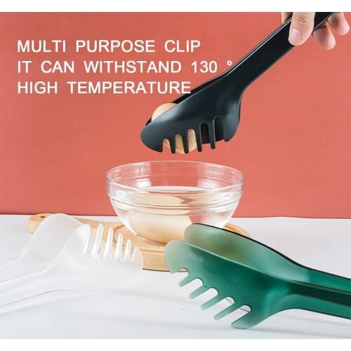 Multifunctional food tongs, bread tongs, rice spoon and fork two-in-one food tongs, western restaurant tools, pasta tongs