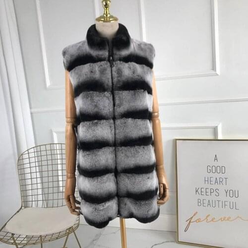 Real fur coat