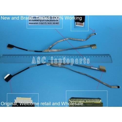New Original LCD LED Video Flex Cable For TOSHIBA C55 C55D C55T C55DT Laptop Screen Display Cable 6017B0440401
