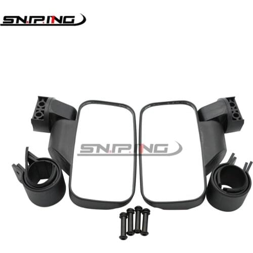 For Yamaha Polaris UTV RZR 800 900 1000 Rear View Mirror Shockproof Belt 1.75 Inch 2 Inch Anti-Rolling Frame Rear View Mirror Ac