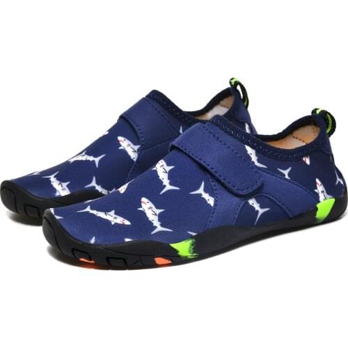 Aqua Shoes Summer Breathable Beach Sandals Children Boys Girls Quick Dry Swimming Water Shoes Antiskid Barefoot Socks Sneakers