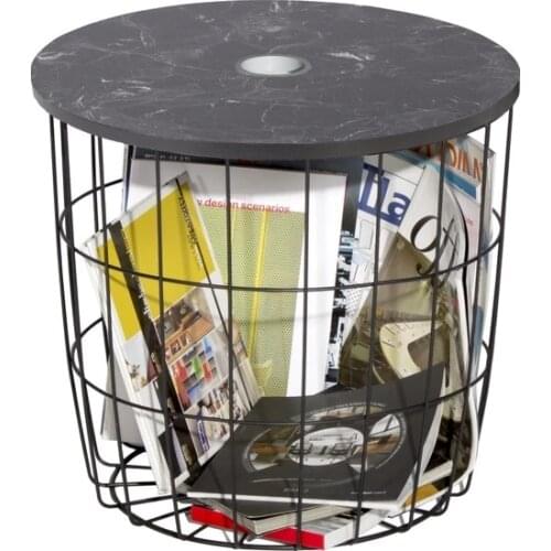 Modern Nesse Pot coffee table Black coffee table table basse