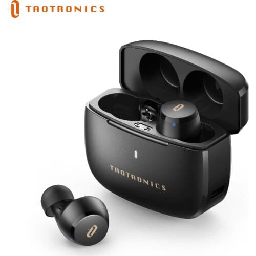 TaoTronics SoundLiberty 97 TWS Smart Noise Reduction True Wireless Earphones IPX8 Sports Waterproof Bluetooth Business Headset