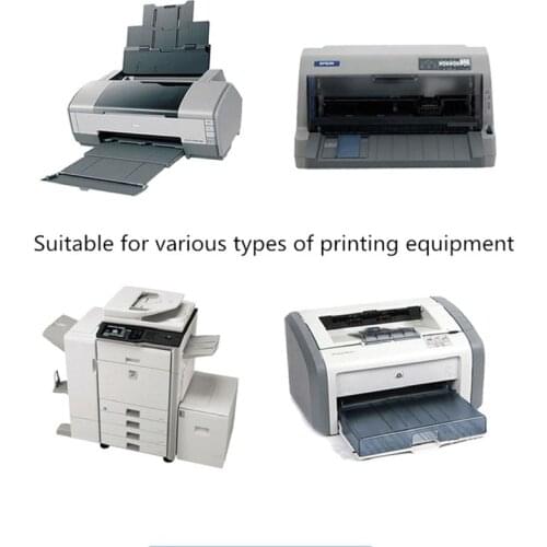 50pcs A4 Brown Kraft Paper Stickers Self Adhesive Inkjet Laser Printing Labels