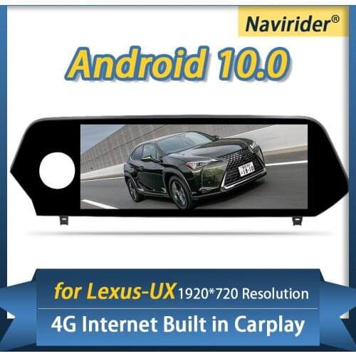 4GB RAM Android 10.0 Car Radio BT Head Unit For Lexus UX200 UX250 2019 UX260h UX UX250H Multimedia Touch Screen GPS Navigation