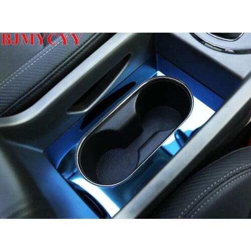 BJMYCYY water cup decorative cover Stainless Steel car styling For KIA Sportage R 2012 2013 2014 2015