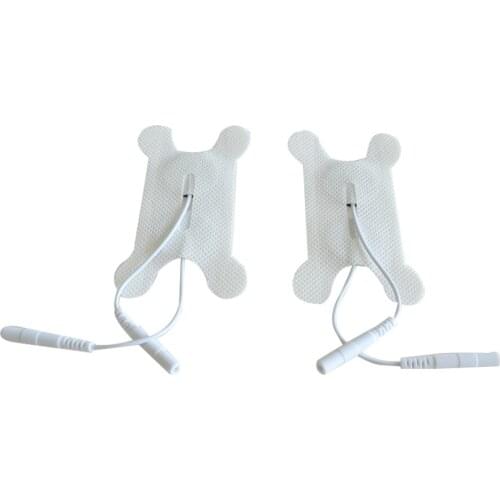 10Pair Self-adhesive Electrode Pads Patches Tens Acupuncture Digital Therapy Swallowing Features Test Examing