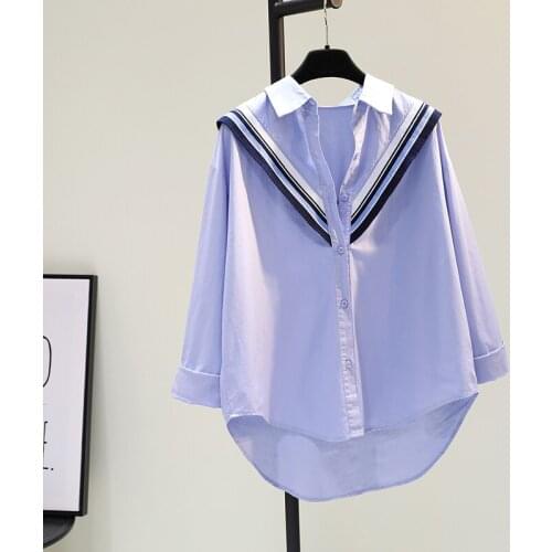 HIKOSAKA Women's Oversized Shirts