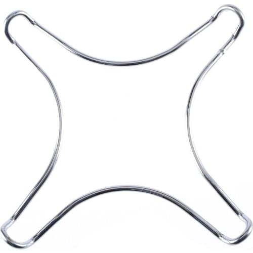 Chrome Plated Metal Milk Pot Stand Stove Trivet Coffee Maker Pot Trivet Stand For Gas Cooker Hob Pot Holder Rack Small