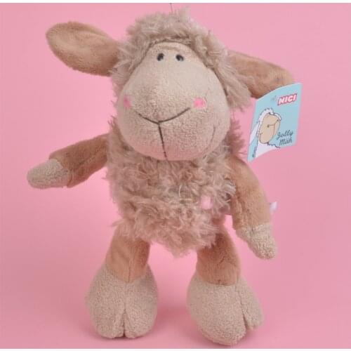 Brown Color Lamp Plush Toy, Sheep for Cute Baby/ Kids Gift, Plush Doll Free Shipping