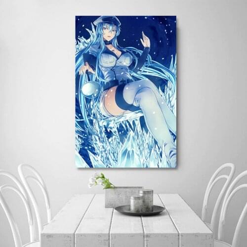 Modular painting Akame ga KILL digital paint by numbers Japan Style cartoon beauty girl diy oil painting