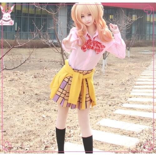 New Hot Anime Citrus cosplay Aihara Yuzu cos cartoon daily Spring and autumn girls JK College uniforms