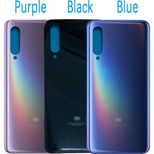 New for Xiaomi mi 9 Back Battery Cover Rear Door Housing Case Glass Panel Mi9 SE Replacement Parts For xiaomi mi 9 Battery Cover