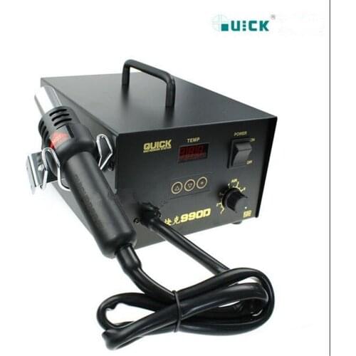 Original QUICK990D Hot Air Gun Desoldering Station 320W 220V 100-480