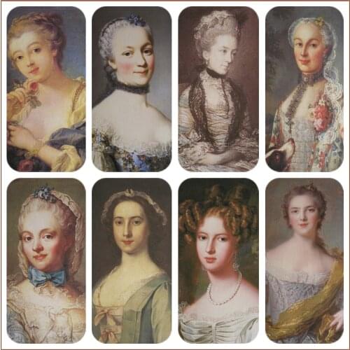 Portrait of a Lady Hand dyed 9PCSX20CM Assorted Cotton Linen Printed Quilt Fabric For DIY Sewing Patchwork Home Textile Decor