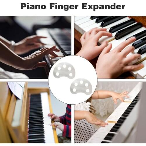 Piano Finger Expander Hand Strength Guitar Span Trainer Tool Finger Flexibility Strength Device Piano Hand Correction Exercise