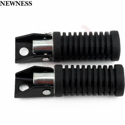 Motorcycle Rear Footpegs Plate Footrest Rubber Pad Grip Cover for Suzuki GS125 GN125 QJ125 GT125-5 Motorcycle Motocross