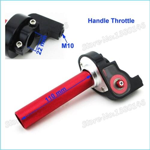 Handle Throttle For Chinese 110cc 125cc 140cc CRF KLX TTR SSR Thumpstar Lifan Pitster Pro Pit Dirt Trail Bike