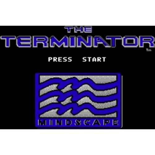 Terminator 60 Pins English Version Game Cartridge for 8 Bit 60pin Game Console