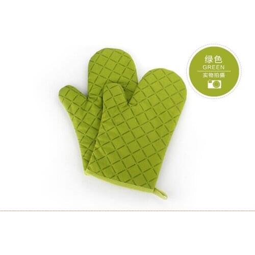 200pcs/lot Heat Resistant Silicone Glove Cooking Baking BBQ Microwave Oven Pot Holder Non-slip Mitten Mitts Kitchen Supplies