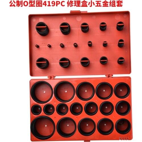 High quality 419pcs shaft seals O ring rubber circular seal / water pipe automobile chemical piping decoration