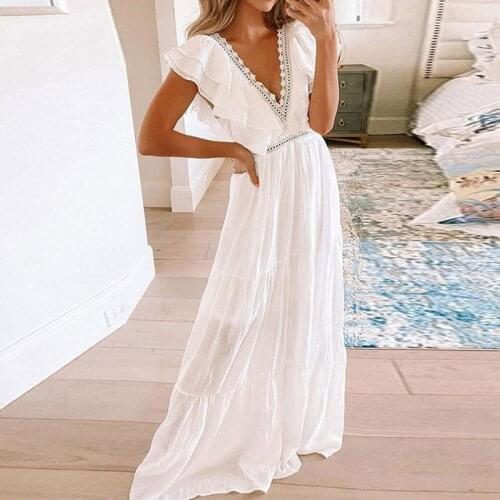 WICCON Summer Dresses With Sleeves