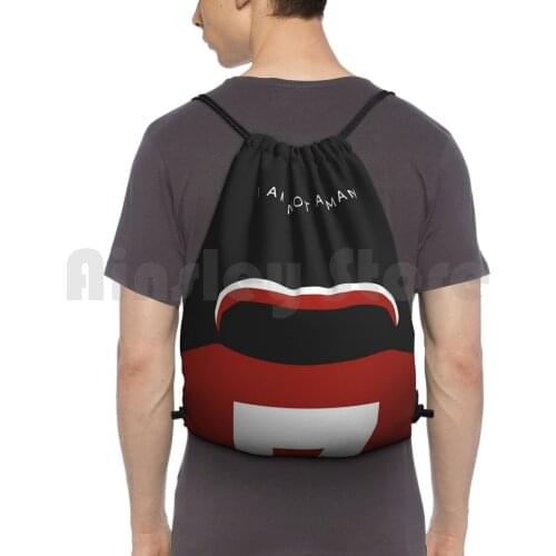 I Am Not A Man Backpack Drawstring Bags Gym Bag Waterproof Eric Cantona Cantona 7 Looking For Eric Football Sports Soccer