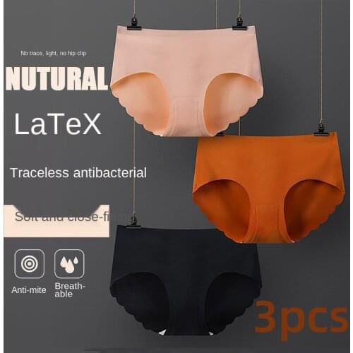 Womens Panties Silk Soft Intimates Underwear for Women Seamless Mid-waist Panties Women Sexy Lingerie Briefs Underpants M-XL