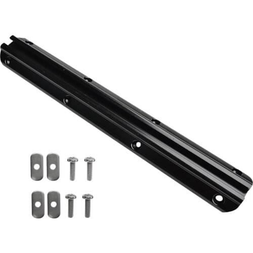30cm Kayaking Rafting Aluminum Slide Track Rail with Screws Accessories for Kayak Canoe Fishing Inflatable Boat Dinghy Accesory
