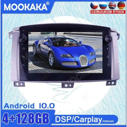4+128GB Android10 For Land Cruiser LC100 Car GPS Navigation Auto Radio Stereo Video Multimedia Player Carplay HeadUnit Tesla