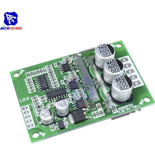 Diymore DC 12 -36V 500W Brushless PWM Motor Controller Hall Driver / Non Hall Driver Motor Balancing BLDC for Car