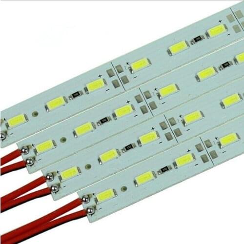 Free shipping 0.5M 5630(5730) Led Strip Light Rigid Bar Hard bar LED Lighting Lamp DC 12 Volts 72leds/m 36leds/0.5m