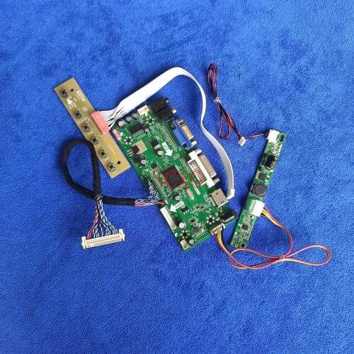 LVDS 30-Pin Kit 1366*768 LCD/LED Monitor HDMI-compatible VGA DVI M.NT68676 drive controller board For M190CGE/M190MWW4/LM190WX2