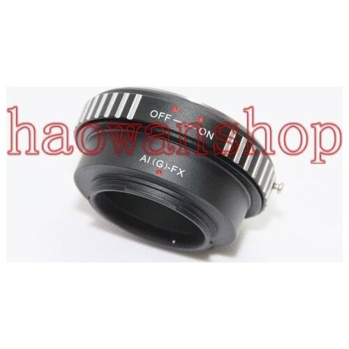 G AF-S AI AI(G) lens to Fujifilm fuji fx adapter ring for X-E2/X-E1/X-Pro1/X-M1/X-A2/X-A1/X-T1 xt2 xt10 xpro2 xm2 camera