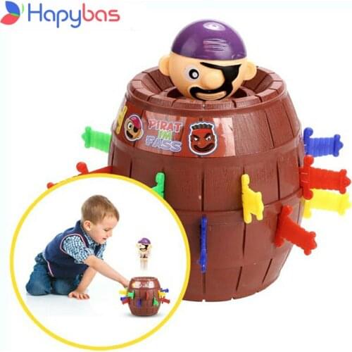 Pirate Barrel Game Novelty Kids Children Funny Lucky Game Gadget Jokes Tricky Pop Up Toy Family Fun Game toy