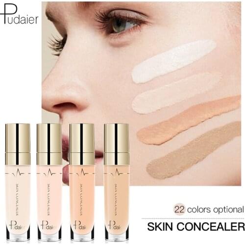 Pudaier 1PC 21Colors Concealer Liquid Rewind Beauty Face Make up Eye Dark Circles Primer Eraser Corrector Foundation Base