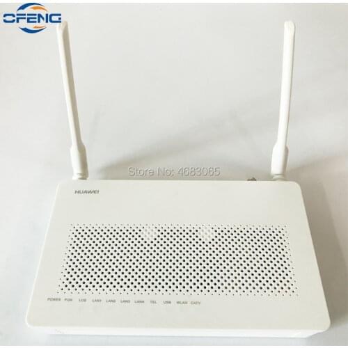 New ONU Huawei Echolife HG8247H5 GPON ONT 1GE+3FE+2TEL+WIFI+CATV 4 ports catv onu gpon fiberhome