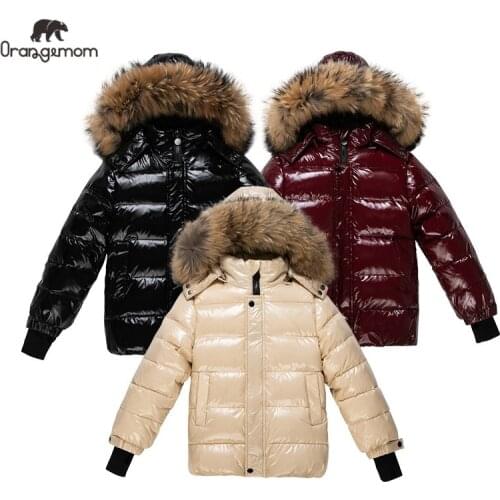 Orangemom Teen winter coat Childrens jacket for baby boys girls clothes Warm kids clothes waterproof thicken snow wear 2-16Y